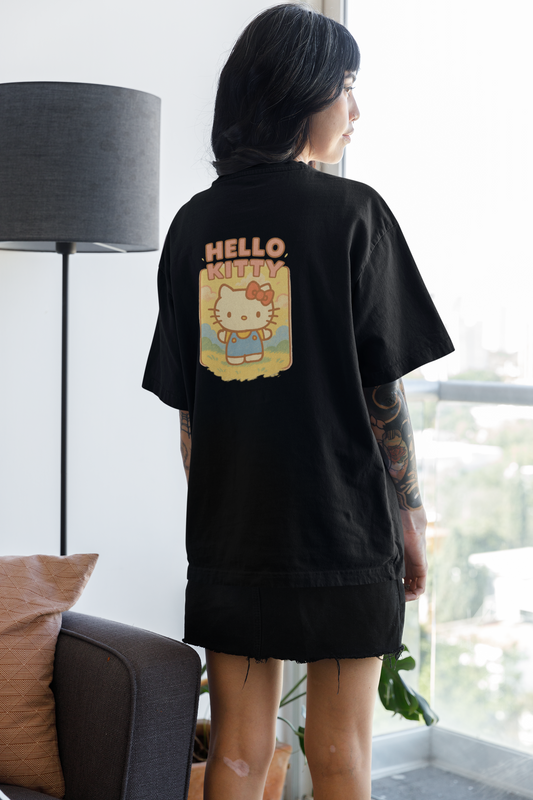 Hello kitty no campo